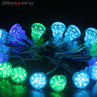 DC24v 60mm 18 LEDS RGBA Pixel LED Blub UCS8904 IC Cabochon Éclairage pour Manèges d'Attraction