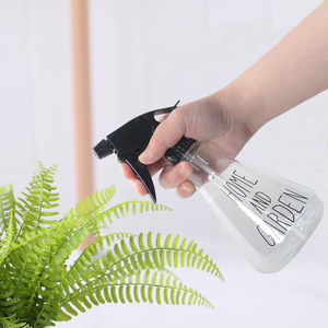 Transparent Plastic Trigger Sprayer 500 Ml Bpa Free For Home And Garden Watering - Product Image 1
