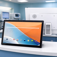 Tablette murale Android à écran tactile de 15,6 pouces RK3288 RK3566 RK3568 RK3399 2 Go 16 Go Tablette LCD commerciale