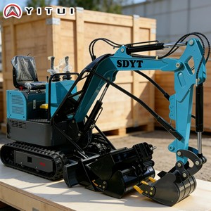 1.2トン家庭用農業ミニショベルカスタムエンジン油圧システム1年保証送料無料高品質 - Product Image 6