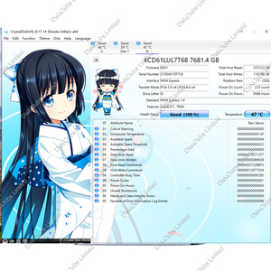 Unidad de Estado Sólido Read Intensive de 7.68 TB, U.2 2.5" CD6 KCD6ILUL7T68 NVME, PCIe 4.0, 6200 MB/s, para Servidor de Centro de Datos - Product Image 6