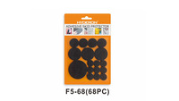 Embout protecteur rond pour meubles, coussinet en feutre, protection des pieds de chaise, accessoire, 10 unités