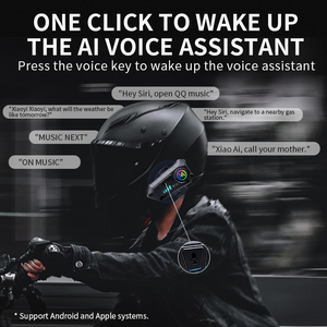 Auriculares Bluetooth para Casco de Motocicleta, Altavoz Inalámbrico, Auriculares Inteligentes para Casco de Bicicleta, Venta al Por Mayor de Fábrica - Product Image 2