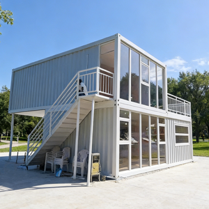 Kontainer Bertingkat Dua dengan Jendela Kaca & Teras - Baja Kekuatan Tinggi Logistik Global - Product Image 6