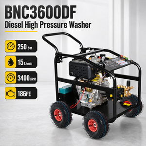 <span class=keywords><strong>Idropulitrice</strong></span> Diesel BOUNCHE 188FE 250bar 3625psi con Avviamento Elettrico - Product Image 2