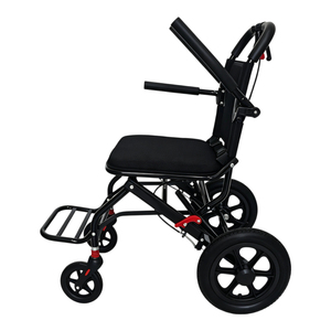 Basic Manual Wheelchair Foldable Affordable <strong>Mobility</strong> <strong>Chair</strong> with Brake Footrest for Elderly Disabled Low Income Family Use - Product Image 1
