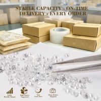 Lote al por mayor de pequeños diamantes cultivados en laboratorio, formas y tamaños mixtos de 0.01-0.10 ct para fabricantes de joyería