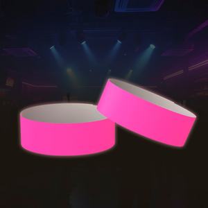 สายรัดข้อมือพลาสติกกันน้ำแบบโฮโลแกรมเรืองแสงแบบใช้แล้วทิ้งสำหรับวีไอพี พร้อมโลโก้และสีที่กำหนดเองสำหรับงานดนตรีและปาร์ตี้ - Product Image 4