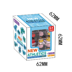 新しいインテリジェンス開発ストレス解消ビルディングブロック3Dパズルプラスチック玩具魔法豆教育玩具キューブ - Product Image 4