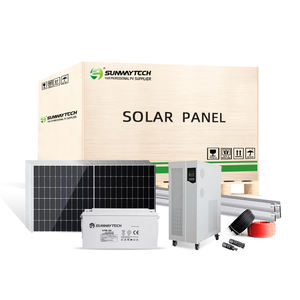 10kw Kit solare completo 10kw 10000w Off-grid 10kw Inverter MPPT Fix 10kw pannelli solari 24 ore sistema fotovoltaico Sunway CE/TUV - Product Image 6