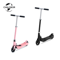 Trottinette électrique pour enfants avec pneus solides en PU de 5 pouces réglables, certifiée CE/ROHS/SAA, tension 24 V, deux roues, marchepied amusant pour enfants