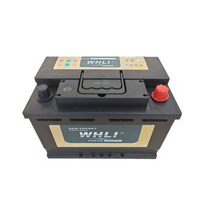 גבוהה באיכות גבוהה ביצועים גבוהה CCA 12V 75AH DIN75MF תחזוקה משלוח עופרת חומצה קוריאה מותגי רכב סוללה WHLI מותג - Product Image 2