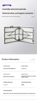 Table pliante d'extérieur portable en HDPE de 1,52 m, design minimaliste moderne, personnalisation du logo, petite table pour la salle à manger ou les conférences