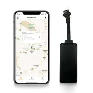 GPS en plastique GPS en temps réel GSM GPRS Tracker Vélos Voiture Camion Bus Véhicules Dispositif de repérage Batterie intégrée et antivol