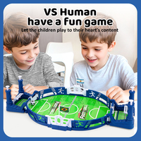 Zhorya Jeu de football de table éducatif portable, mini-jeu de football pour deux joueurs