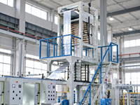 Machine à souffler des films plastiques SJ-M50 FM600 pour la production de sacs de supermarché en HDPE et LDPE