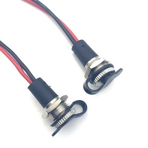 <strong>DC</strong> <strong>5.5</strong>*2.1 2.5mm large current <strong>Power</strong> Plug Socket <strong>Connector</strong> <strong>Female</strong> Dock DIY Waterproof Jack 5.5X2.5 5.5X2.1mm Plug Port with Wire - Product Image 6