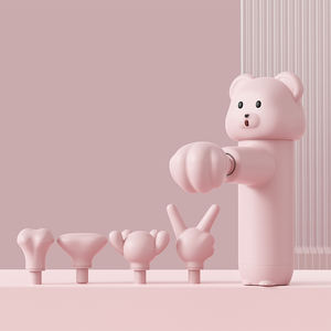 Pistola masajeadora de espalda de percusión revolucionaria, pistola de masaje Fascial con Motor sin escobillas súper silencioso, Mini pistola de masaje de tejido profundo - Product Image 1