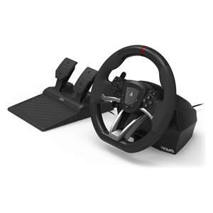 Volant et pédales RWA <span class=keywords><strong>Racing</strong></span> <span class=keywords><strong>Wheel</strong></span> <span class=keywords><strong>Apex</strong></span> Black pour PlayStation 5 et jeux multiplateformes - Product Image 4