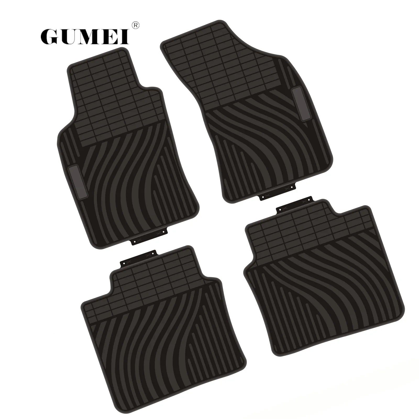 Factory direct sale car rubber mats pvc car floor mat for all models Heavy duty dirt-proof car carpet mat
