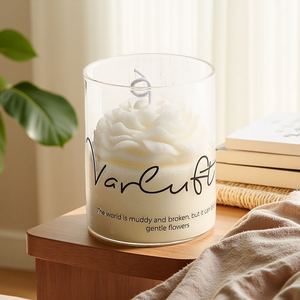 Favores de la boda Velas decorativas hechas a medida Aromaterapia de lujo Cera de soja Vela perfumada - Product Image 5