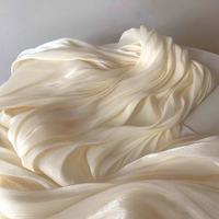 Tissu de satin de soie brillant anti-rides de l'île de la mer ancienne robe de soirée Hanfu Cheongsam sangle tissu en organza pour la décoration