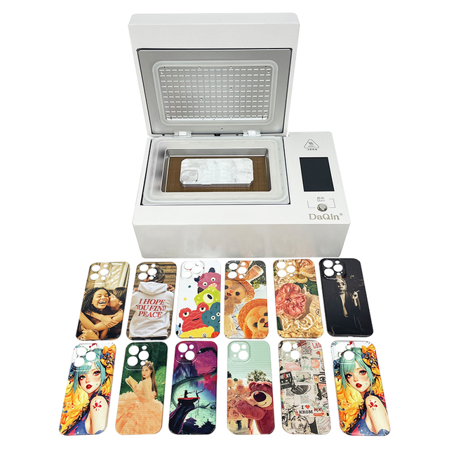 DAQIN 3D Sublimation Automatic Mini Printing Machine Custom Mobile Phone Case & Cell Cover Vacuum Heat Transfer New Condition