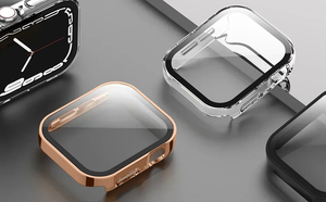 Funda de PC + Vidrio Templado para Reloj Serie 10 de 46 mm, Venta al por Mayor de Fábrica, Galvanoplastia, Borde Recto, Múltiples Colores, Resistente a Arañazos - Product Image 3