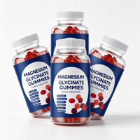 Gummies de glycinate de magnésium pour étudiants, gamers et employés de bureau