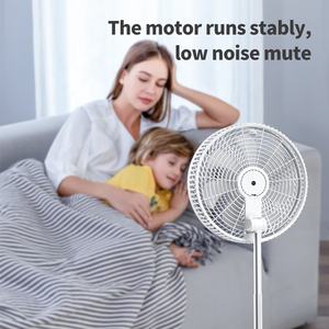 Ventilateur de poche pliable <span class=keywords><strong>ADYSS</strong></span> P30, petit ventilateur électrique portable rechargeable par USB, en métal, avec télécommande, mini ventilateur télescopique - Product Image 3