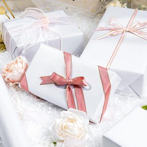 Shimmer White Gift Wrapping <b>Paper</b> 46.8 Square Feet Matte Pearly Lustre For Birthday Christmas Wedding - Product Image 2