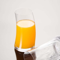 كوب غسول الفم الزجاجي الفاخر والصديق للبيئة من هايبو، كوب مبتكر للمنزل شفاف للماء والويسكي والموخيتو والروم والكوكتيلات