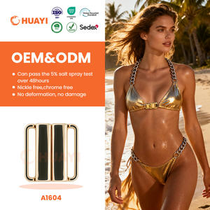 Accesorios Profesionales para Ropa Interior, Hebilla de Aleación para Sujetador, Resistente al Óxido, Galvanizada, Cierre de Alta Calidad para Ropa, Cinturones y Bolsos - Product Image 1