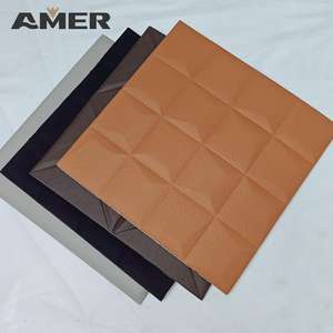 Amer Factory Wholesale <strong>Purple</strong> and Gold <strong>Marble</strong> Foam Self Adhesive Waterproof <strong>Wallpaper</strong> for Bathroom <strong>Marble</strong> - Product Image 6