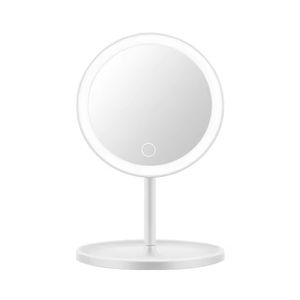 3 Color USB <b>Charge</b> LED Square Bedroom Modern Portable Handheld Cosmetic Rechargeable Touch Control Makeup Mirror <b>Lamp</b> - Product Image 1