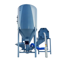 Mélangeur vertical commercial en acier de 500 kg, grande capacité pour l'élevage de porcs et de bovins à grande échelle