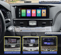 Radio Mobil Android Krando 10.25'' untuk Infiniti Q70 Q70L 2013-2019, Layar Navigasi Wireless Carplay, Pemutar, Head Unit BT, GPS