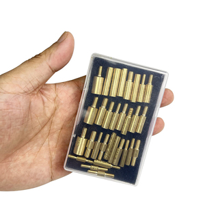Adattatori per raccordi per asta di pulizia della pistola confezione da 30 pezzi 5-40 8-32 10-32 5/16-27 M3 M4 M5 filettature nel connettore dell'asta <span class=keywords><strong>maschio</strong></span> e femmina - Product Image 5