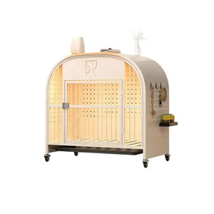 Cross-border design indoor pet dog <b>cage</b>, multi-functional dog <b>cage</b>, pet cabinet, super sturdy kennel with storage - Product Image 2