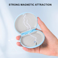 Aligneurs orthodontiques invisibles en plastique Offre Spéciale, boîte de rangement pour prothèses dentaires avec miroir personnalisable, vente en gros