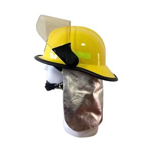 消防士ヘルメットCE Bullardイエローファイティングプロテクション - Product Image 3