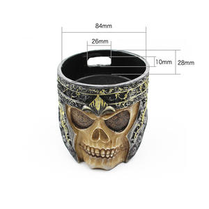 Nuevo Soporte de Resina para Altavoz Inteligente con Diseño de Caballero Calavera, Compatible con <span class=keywords><strong>Alexa</strong></span> <span class=keywords><strong>Echo</strong></span> <span class=keywords><strong>Dot</strong></span> <span class=keywords><strong>Gen</strong></span> 2/3/<span class=keywords><strong>4</strong></span>, Soporte Creativo Gótico para Escritorio - Product Image 6