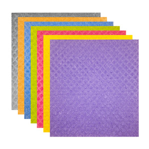 Design personnalisé en gros suédois biodégradable 70% cellulose 30% coton torchon voiture cuisine <span class=keywords><strong>lunettes</strong></span> verre vient sacs - Product Image 3