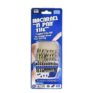 Juego de brocas helicoidales HSS con revestimiento de TiN, 13 piezas, para taladrar metal, madera y plástico - Product Image 2