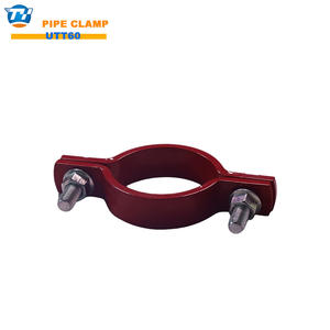 Klem Pipa Seismik OEM Desain FM UL Bersertifikasi Galvanis Dua Bagian Klem Pipa Longitudinal Elektro-galvanis - Product Image 2