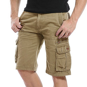 Short cargo décontracté pour homme, taille XS, 100% coton, pantalon baggy, chino écologique et de qualité supérieure personnalisé, nouveauté - Product Image 1