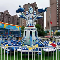 Offre Spéciale fête foraine Attraction parc d'attractions Manege carnaval jeu mécanique Mini avion enfants abeilles rotatives manèges en avion électrique