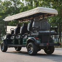 Nouveau design, voiturette de golf électrique 8 places homologuée pour la route, véhicule de navettage pour hôtels et complexes, compatible OEM, Chine