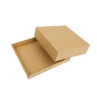 Boîtes en carton de luxe avec couvercle amovible, logo personnalisé, carton ondulé, boîte d'emballage pour chaussures et vêtements
