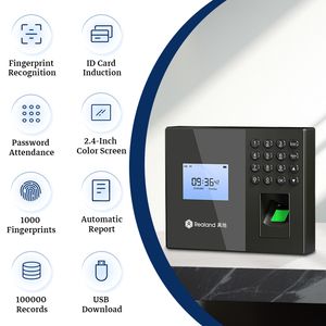 Realand E230 Standalone Fingerprint Biometric Recognition Devices <strong>Time</strong> Attendance Machine <strong>Software</strong> Free for Office School - Product Image 5